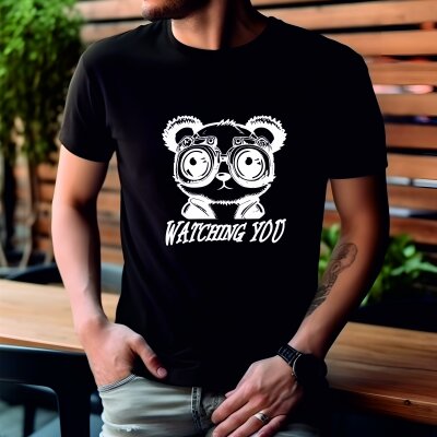 T-Shirt "Dieter" mit Motiv Panda