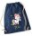 Turnbeutel, Schuhbeutel, Sportbeutel für Kinder, bedruckt Einhorn / Sternen und personalisierbar mit Namen, große Farbauswahl, Kita, Geschenk