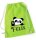 Turnbeutel, Schuhbeutel, Sportbeutel für Kinder, bedruckt Panda Bär und personalisierbar mit Namen, große Farbauswahl, Kita, Geschenk