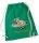 Turnbeutel, Schuhbeutel, Sportbeutel für Kinder, bedruckt Teddy/ Flugzeug und personalisierbar mit Namen, große Farbauswahl, Kita, Geschenk