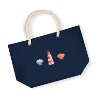 Bügelbilder Maritim Wal Gnom Leuchtturm - Textil Aufbügler