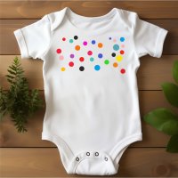 Bügelbilder Konfetti für Karneval und andere Anlässe - Textil Aufbügler