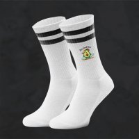 Coole Socke zum Abschied - Avocado Cartoon Tennis Socken...