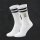 Coole Socke zum Abschied - Avocado Cartoon Tennis Socken - Bio-Baumwolle - urlaubsreife Socken - Strümpfe für Geburtstag / Auswanderung