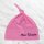 Mütze "Pauline" in pink für Babys mit Namensdruck