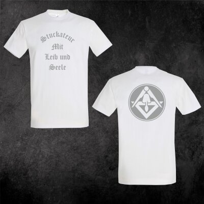 T-Shirt "Dieter" mit Motivdruck Stuckateur - Berufe Shirt für Handwerker -