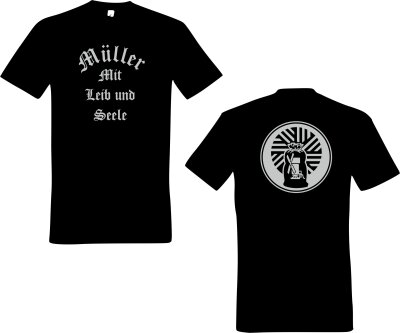 T-Shirt "Otto" mit Motivdruck Müller - Berufe Shirt für Handwerker - Lustige Geschenk-Idee