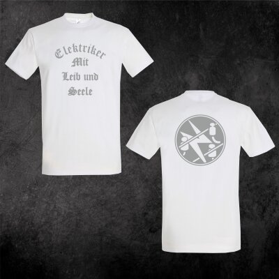T-Shirt "Dieter" mit Motivdruck Elektriker - Berufe Shirt für Handwerker -