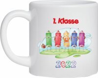 Kunststoff Tasse "Nele" mit Motivdruck Einschulung  personalisiert