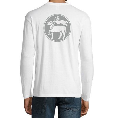 Long-Shirt "Willy" mit Zunftzeichen Fleischer- Berufe Shirt für Handwerker