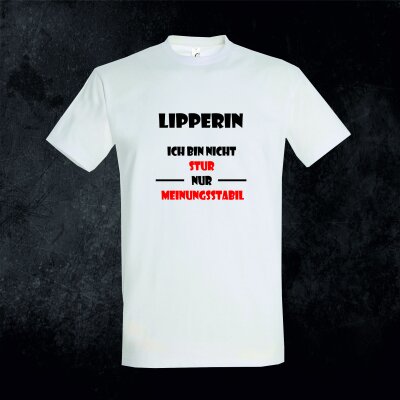 T-Shirt "Dieter" mit Motivdruck Lipperin