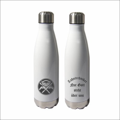 Thermosflasche "Nico" mit Logo Zahntechniker