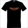 T-Shirt "Dieter" mit Motiv Totenkopf mit Flügeln