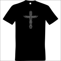 T-Shirt "Dieter" mit Motiv Totem