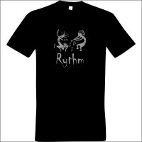 T-Shirt "Dieter" mit Motiv Rythm
