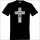 T-Shirt "Dieter" mit Motiv Totenkopf Kreuz