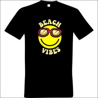 T-Shirt &quot;Dieter&quot; mit Motiv Beach Vibes