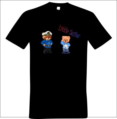 T-Shirt "Dieter" mit Motiv Little Sailor