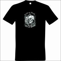 T-Shirt &quot;Dieter&quot; mit Motiv Skull Lucky Card