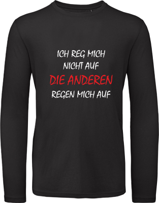 Ich reg mich nicht auf